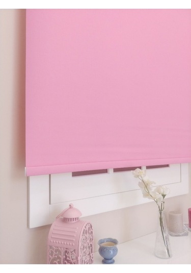 Venassa Pembe Stor Zebra Güneşlik Perde