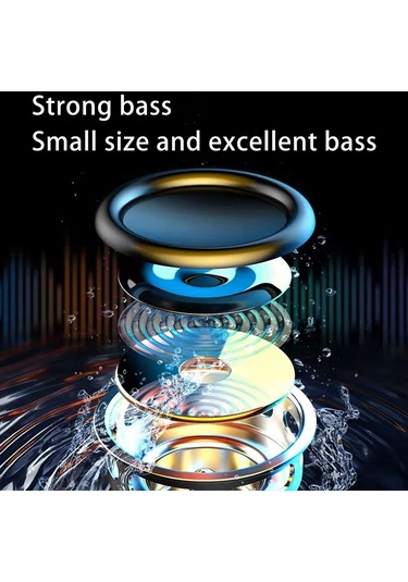 Butu G-90S Çalar Saat FM Radyo Akıllı Subwoofer Taşınabilir Kablosuz Bluetooth Hoparlör