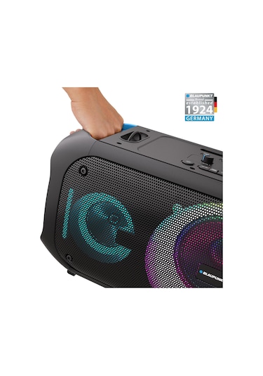 Blaupunkt Pl700 Mikrofonlu Uzaktan Kumandalı Kablosuz Bluetooth Speaker Hoparlör Siyah