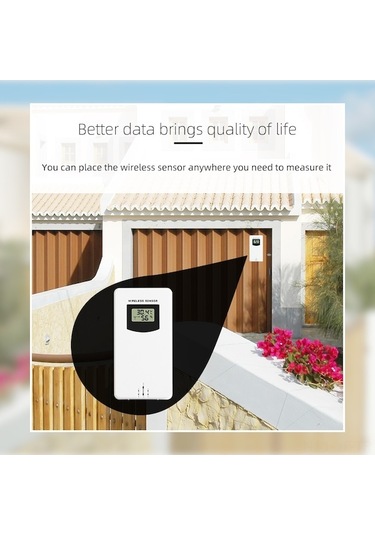 Besthome1 Akıllı Hava İstasyonu - İç/dış Nem Ve Sıcaklık, Renkli Ekran, 3 Sensör, Takvimli Ölçüm