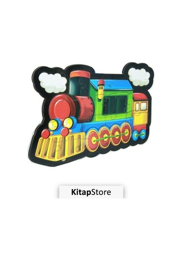 Ahşap Yap-Boz - Tren 18 Parça