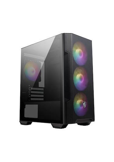 Msı Mag Forge M100R Argb Fan Bilgisayar Kasası Siyah