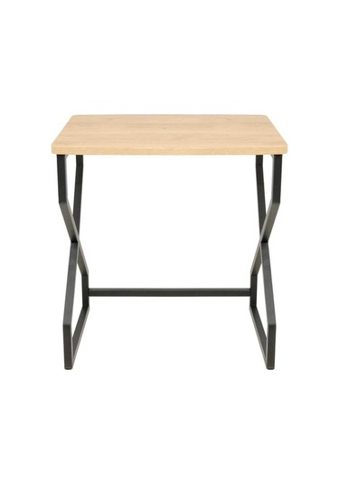 Just Home Pole Zigon Sehpa - Sepet / Siyah Sepet / Siyah