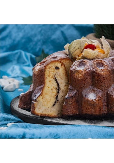 Taç Özlem Döküm Kek Kalıbı Krem Tac-6550