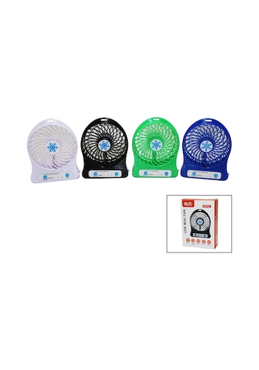 Mini Fan Usb Şarjlı Masa Üstü Mini Vantilatör 4604