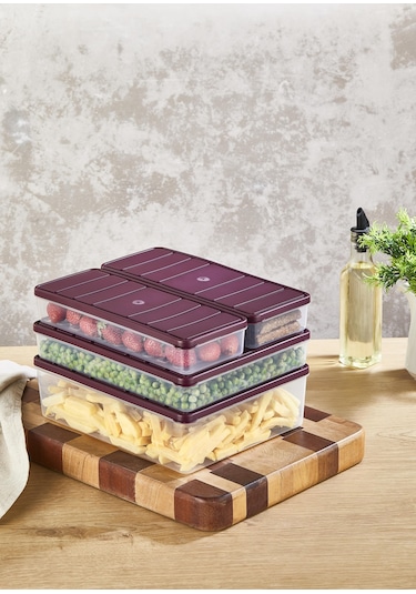 Selka Nora 4'lü Set 1 Adet 4 Lt. 1 Adet 2,25 Lt. 2 Adet 1 Lt. Ekru