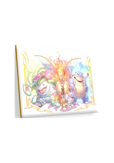 Cakasepetim Pokemon Karekterler Ahşap Mdf Tablo