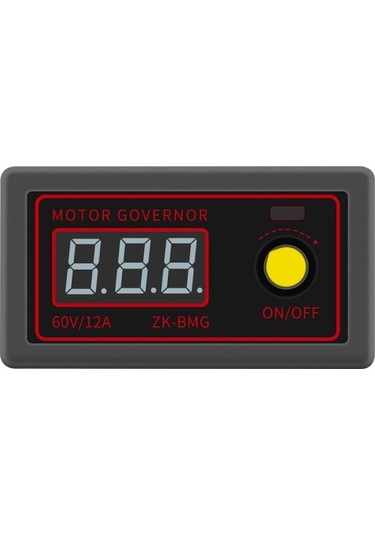 Zk-bmg Pwm Dc Motor Valisi Motor Fan Kontrol Cihazı Karartma Hız Kontrolü 9-60v/12a/500w A