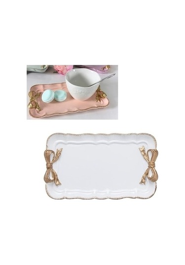 Tongxida Bosphorusboutique Tepsisi Tatlı Tabak, Beyaz, Küçük Küçük Kek İs Havlu, Dikdörtgen Tabak Sones Sevimli Saklama Mücev Beyaz