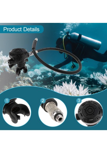 Suntek İkinci Aşama Tüplü Dalış Dalgıç Regülatörü