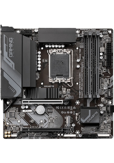 Gigabyte B760M Gaming X DDR4 Intel B760 5333 MHz (OC) DDR4 Soket 1700 mATX Anakart