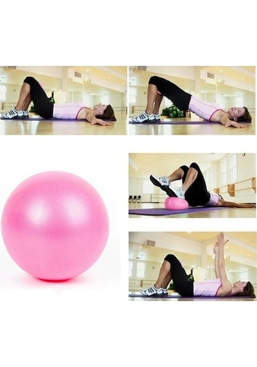 Gri 25 Cm Mini Spor Denge Yoga Topu Spor Yoga Masaj Topu Anti-basınç Yoga Denge Topu Spor Salonu Ev Eğitim Egzersiz Topu Gıotmu Çok Renkli