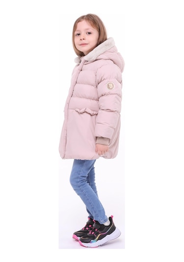 Benitto Kids Kız Bebek Çocuk Mont 51284-pembe Pembe