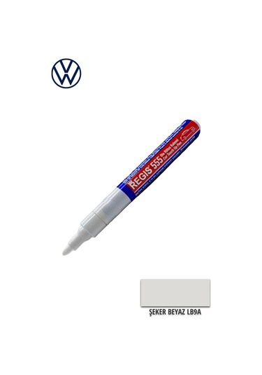 Oto Tam Örtücü Rötüş Kalemleri Volkswagen Lb9a Şeker Beyaz Çizik Giderici Oto R.k-11934