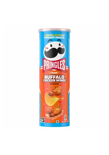 Pringles Team Buffalo Chicken Wings Flavour 165g