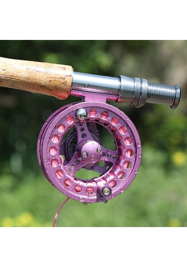 Siyah Sinek Balıkçılık Makaraları 2 + 1bb 5/6wt Alüminyum Cnc Tam Metal Sinek Balıkçılık Reel Açık Sinek Olta Takımı