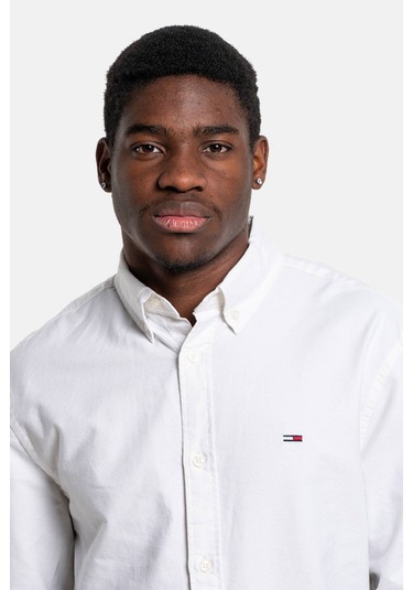 Tommy Jeans Erkek Gömlek-dm0dm21298 Beyaz