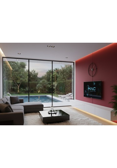 Mac Dizayn Milas 240 Cm Parlak Beyaz Tv Ünitesi Mdf, Modern Tasarım, Yavaş Kapanan Kapaklı Tv Sehpası Parlak Beyaz Mac Dizayn Milas 240 Cm Parlak Beyaz Tv Ünitesi Mdf, Modern Tasarım, Yavaş Kapanan Kapaklı Tv Sehpası Parlak Beyaz