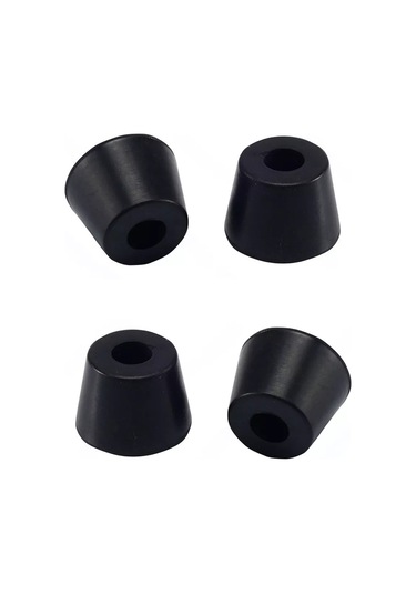 Expertland Vida İçin Yuvarlak Panel Ayağı, 20x16x10,5 Mm 191147639 Siyah