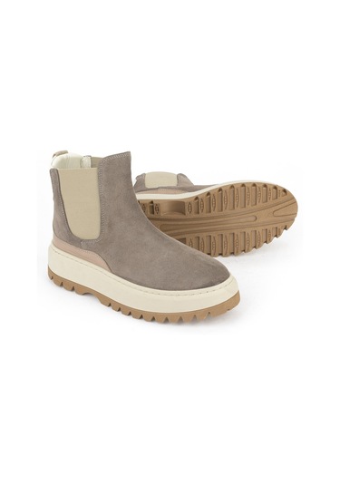 Ziya, Kadın Hakiki Deri Bot 1531020z194022 Vizon 1531020z194022 310 Vizon