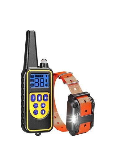 Leezsingıp67 Su Geçirmez Şarj Edilebilir Köpek Eğitim Tasması Otomatik Elektrik Şok Köpek Tasması Evcil Hayvan Tasması Havlama Durdurucu Otomatik Köpek