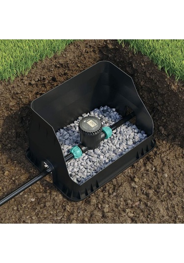 Claber 90826 Valf 1 Selenoid Dişli Giriş-çıkış Timer'lı Sulama Sistemi