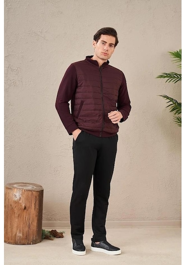 Pjs 23724 Erkek Fermuarlı Eşofman Takım 001