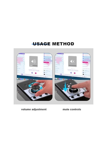 Fortunelane Usb Sesi Düzenleyici, Hızlı Sessiz Buton, Win/mac Uyumlu, Alüminyum, Usb 3.0