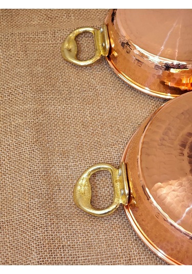 Modabakır Bakır Tava 18-20 Cm Bakır