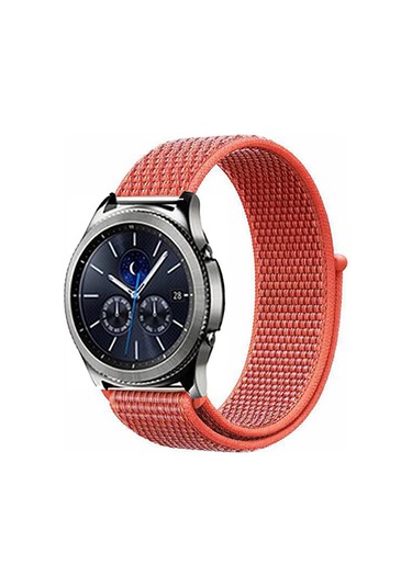 Tuva Teknoloji Gear S3 22mm Uyumlu Krd-03 Hasır Kordon-no25