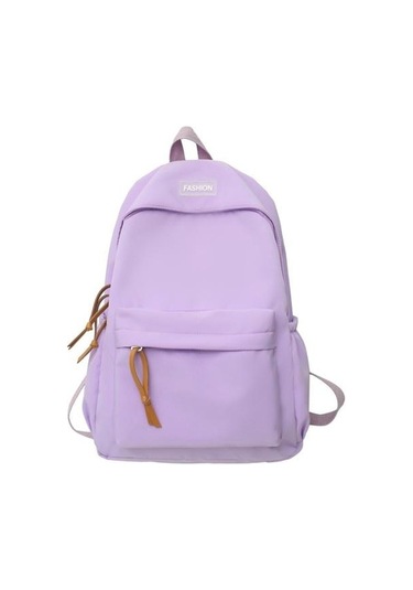 Yousheng Sırt Çantası Büyük Kapasiteli Büyük Yük Taşıma Düz Renk Su Şişesi Şemsiye Kese Fermuarlı Kapatma Aşınmaya Dayanıklı Okul Çantası Seyahat Çantası Green Yeşil