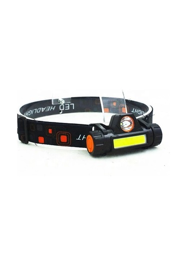 Kafa Lambası - 8 Saat Dayanıklı Şarjlı Sensörlü Mıknatıslı - Kamp - Balıkçılık- Acil Durum Feneri