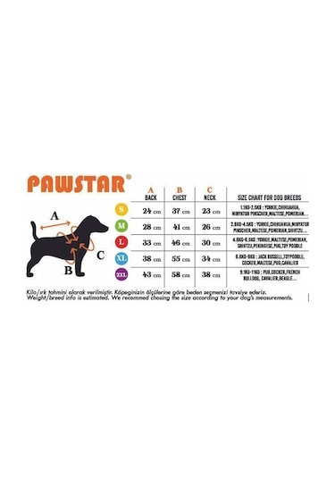 Pawstar Luss Mavi Kedi Ve Küçük Irk Köpek Gömleği