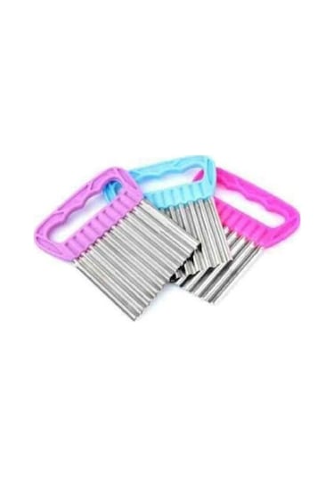 Home Şekilli Sebze Ve Meyve Dilimleyici Tırtıklı Pratik Patates D