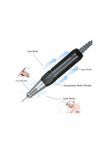 Yifomall Profesyonel 30000 Rpm Elektrikli Tırnak Freze Makinesi - Akrilik Ve Jel Tırnaklar İçin Portatif Manikür Seti