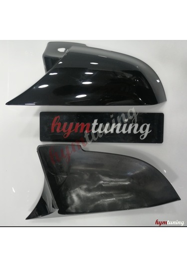 Bmw F10 Yarasa Ayna Kapağı - Piano Black Boyalı - Sinyalli