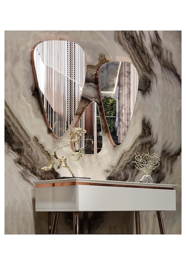 Bianco Lake Dresuar Set Beyaz-rose Gold Beyaz