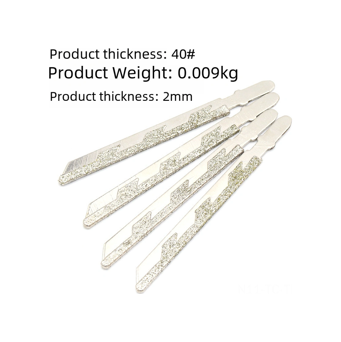 Skycity Diamant Kaplı Eğimli Dişli Tekne Testere Bladesi - Mermer, Seramik Ve Tuğla Kesimi İçin Profesyonel Kesim Aracı