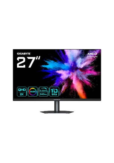 Gigabyte Go27q24 27 240hz 0.03ms Pivot Qhd Qd-oled Gaming Cece5gıg0056