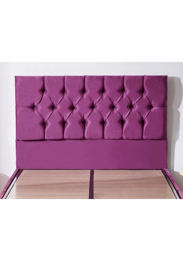 Nironyatak Niron Purple Baza Ve Başlık Seti 120X200 Cm Tek Kişilik Sandıklı
