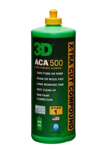 3d 500 Aca X-tra Cut Compound - Extreme Pasta 946 ML
