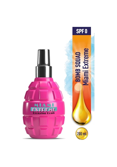 Eda Taşpınar Miami Extreme Bronzing Bomb Bronzlaştırıcı Güneş Yağı SPF0 200 ML