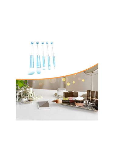 Suntek 5 Adet Makyaj Fırçası Profesyonel Göz Farı Bayan