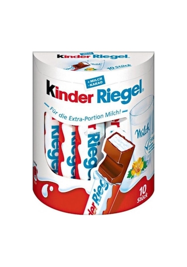 Kinder Riegel Milk 10 Stuck Çikolata