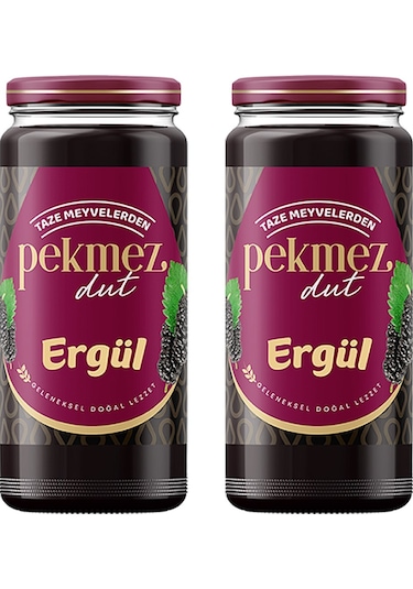 Ergül Dut Pekmezi Cam 2 x 600 G