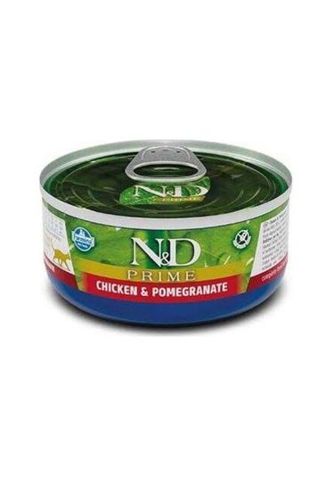 N&d Prime Tahılsız Tavuk Ve Narlı Yetişkin Kedi Konservesi 70 Gr