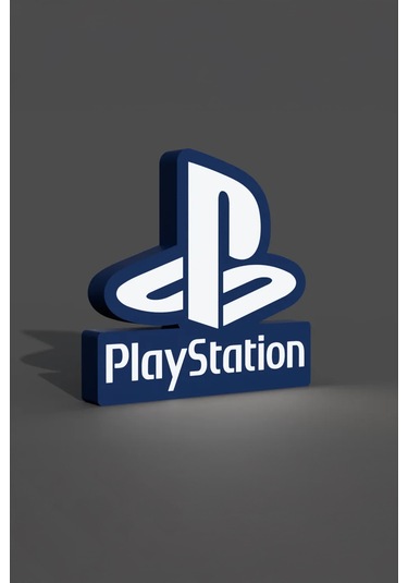 Playstation Dekoratif Led Aydınlatma Mavi Çok Renkli