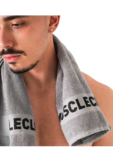 Musclecloth Spor Havlu Gri Gri