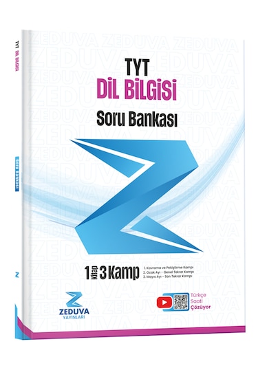 Zeduva Yayınları Türkçe Saati Tyt Dil Bilgisi 1 Kitap 3 Kamp Soru