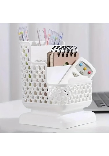 Willowhaven Beyaz Çok Katlı Çekmeceli Masaüstü Organizer, Okul Ve Ofis Çekmece Düzenleyici beyaz